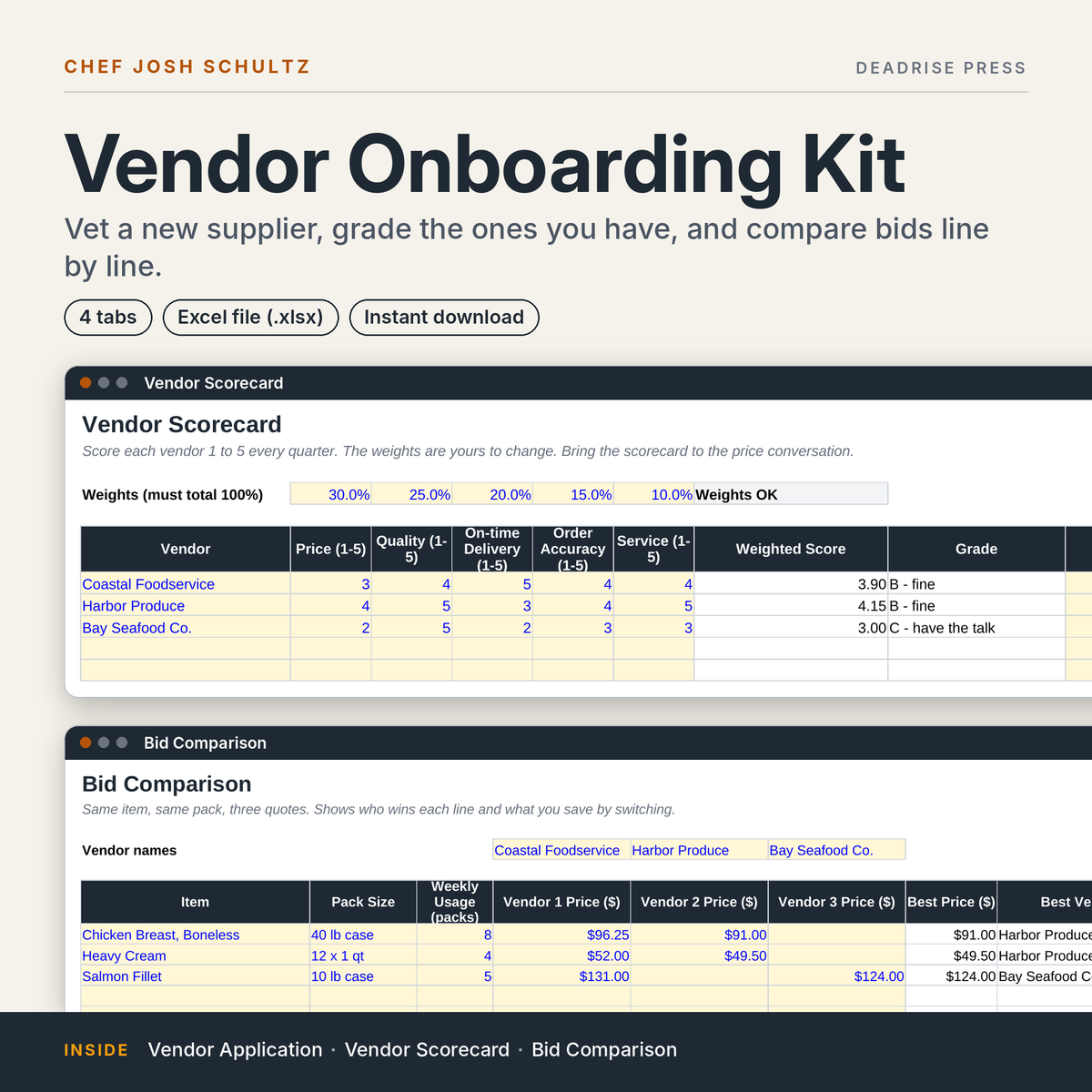 Vendor Onboarding Kit
