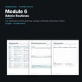 IT Support Field Kit Module 6: Admin Routines printable PDF cover